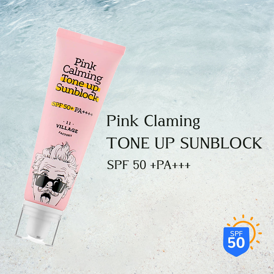 Pink Calming Tone Up Sun Block (50 ml)