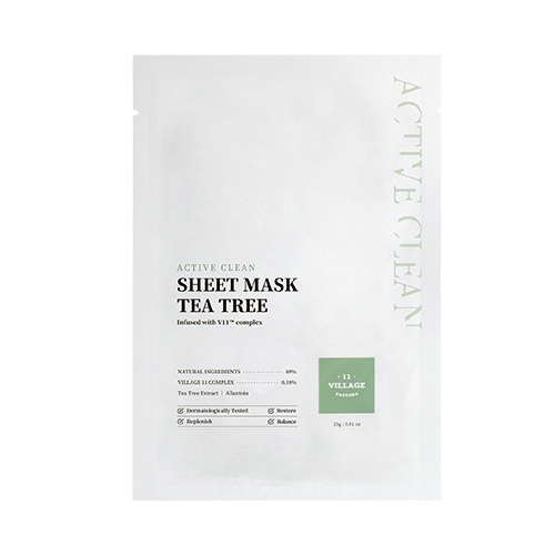 ACTIVE CLEAN SHEET MASK TEA TREE (23 gm)